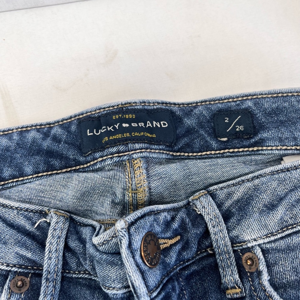 Lucky Brand Women's Skinny Jeans - Blue Denim‎ - Picture 5 of 6
